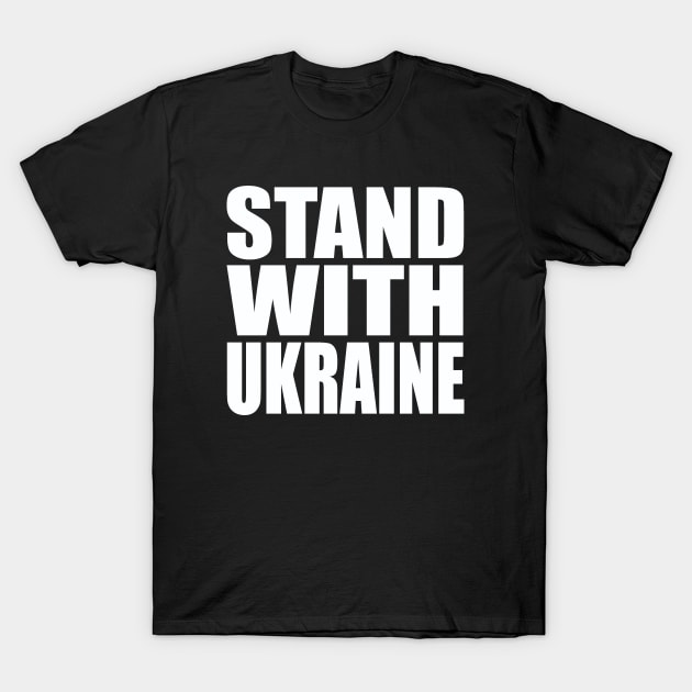 Stand with Ukraine T-Shirt by Evergreen Tee